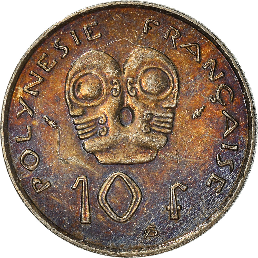 Coin, French Polynesia, 10 Francs, 1984, Paris, VF(30-35), Nickel, KM:8