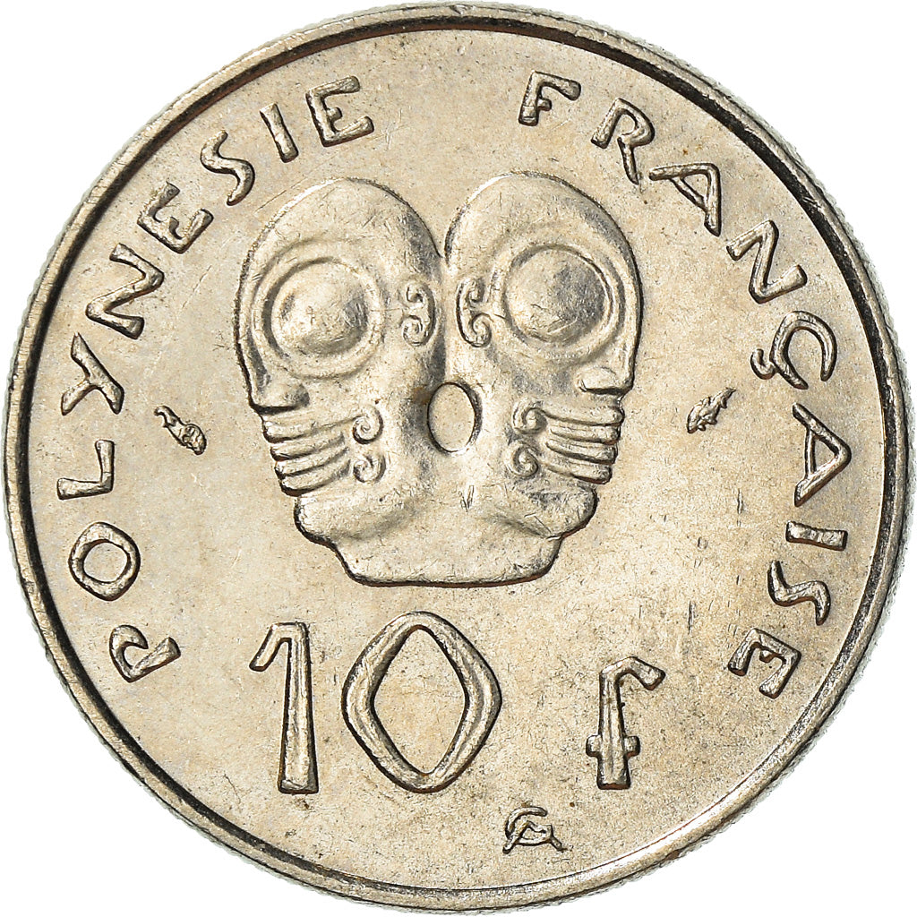Monnaie, French Polynesia, 10 Francs, 1992, Paris, TTB+, Nickel, KM:8