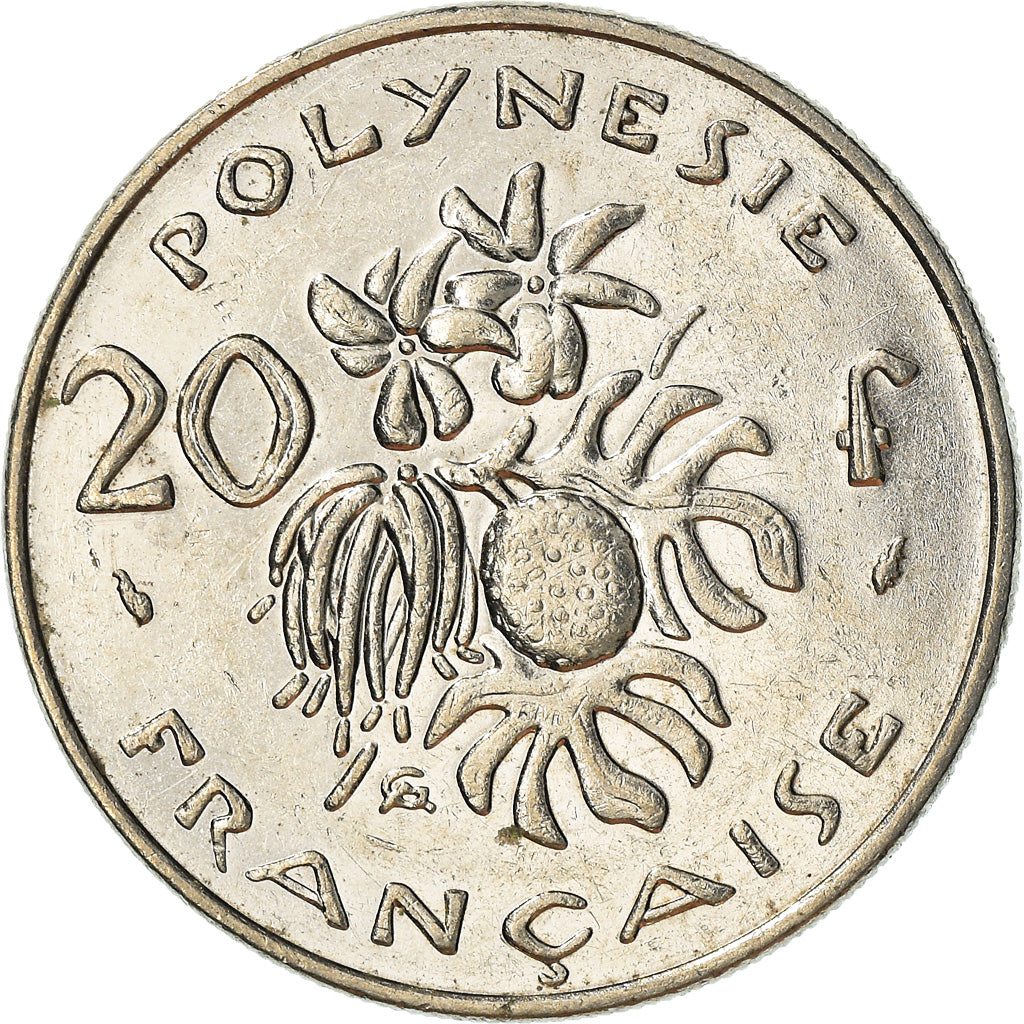 Coin, French Polynesia, 20 Francs, 1983, Paris, VF(30-35), Nickel, KM:9