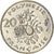 Moneta, Polinezja Francuska, 20 Francs, 1983, Paris, VF(30-35), Nikiel, KM:9