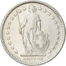 Moeda, Suíça, 2 Francs, 1907, Bern, EF(40-45), Prata, KM:21