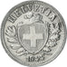 Coin, Switzerland, 2 Rappen, 1944, Bern, AU(50-53), Zinc, KM:4.2b
