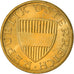 Coin, Austria, 50 Groschen, 1989, MS(60-62), Aluminum-Bronze, KM:2885
