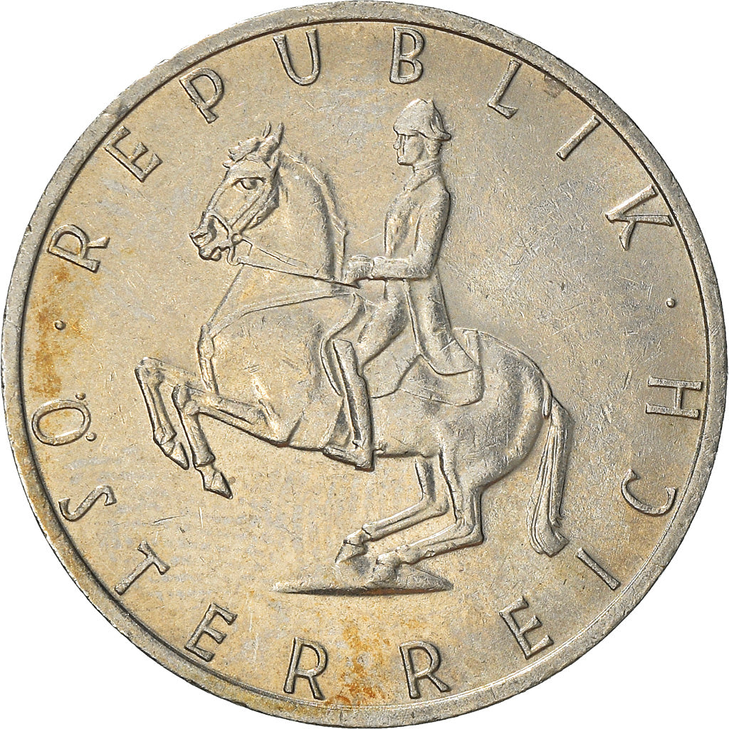 Coin, Austria, 5 Schilling, 1984, VF(30-35), Copper-nickel, KM:2889a