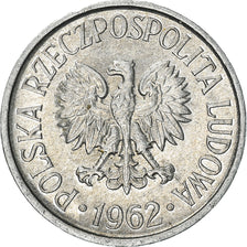 Coin, Poland, 5 Groszy, 1962, Warsaw, MS(60-62), Aluminum, KM:A46