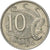 Moneta, Australia, Elizabeth II, 10 Cents, 1980, MB+, Rame-nichel, KM:65