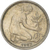 Coin, GERMANY - FEDERAL REPUBLIC, 50 Pfennig, 1982, Munich, AU(50-53)