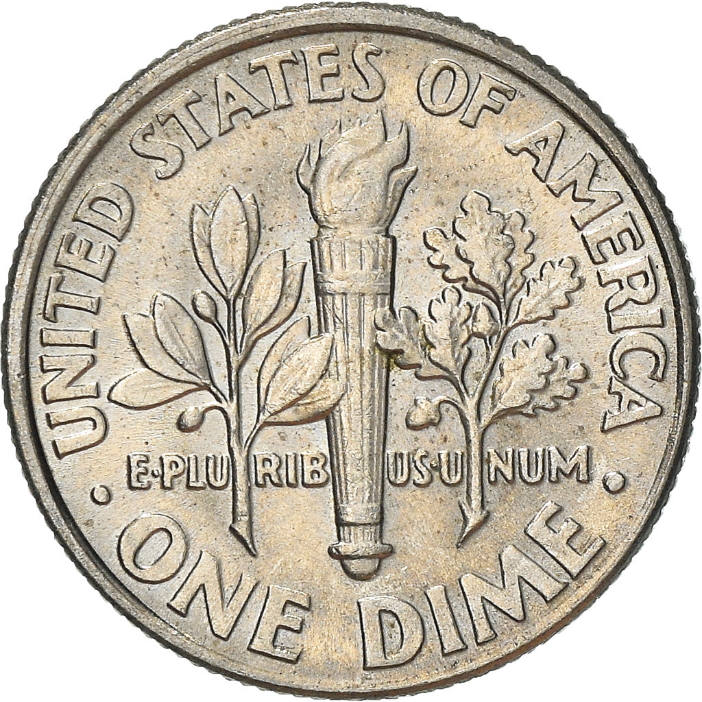 Coin, United States, Roosevelt Dime, Dime, 2003, U.S. Mint, Philadelphia