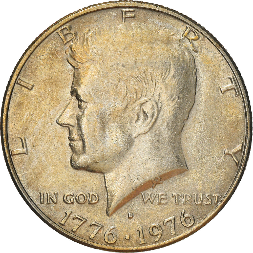 Münze, Vereinigte Staaten, Kennedy Half Dollar, Half Dollar, 1976, U.S. Mint