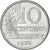 Moneta, Brazylia, 10 Centavos, 1974, AU(50-53), Stal nierdzewna, KM:578.1a