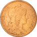 Moneta, Francia, Dupuis, 2 Centimes, 1902, Paris, MB, Bronzo, KM:841