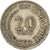 Moneta, Singapore, 20 Cents, 1969, Singapore Mint, MB+, Rame-nichel, KM:4