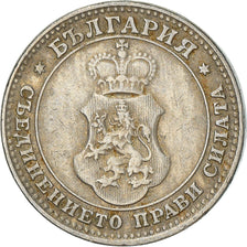 Moneta, Bulgaria, 10 Stotinki, 1913, BB+, Rame-nichel, KM:25