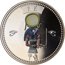 Egypt, Medal, Trésors d'Egypte, Ré, MS(65-70), Copper-nickel