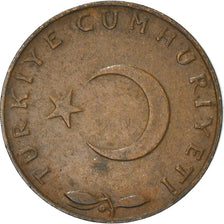 Coin, Turkey, 5 Kurus, 1965, EF(40-45), Bronze, KM:890.1