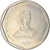 Moneta, Repubblica domenicana, 25 Pesos, 2008, BB+, Rame-nichel, KM:107