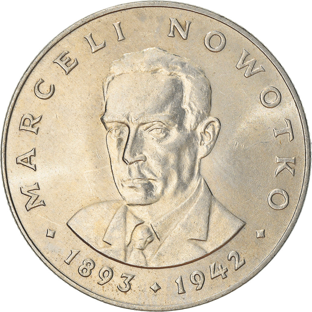 Coin, Poland, 20 Zlotych, 1976, Warsaw, MS(60-62), Copper-nickel, KM:69