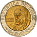 Moneda, Chile, 500 Pesos, 2012, Santiago, MBC, Bimetálico, KM:235