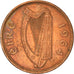 Moneda, REPÚBLICA DE IRLANDA, Penny, 1964, BC+, Bronce, KM:11