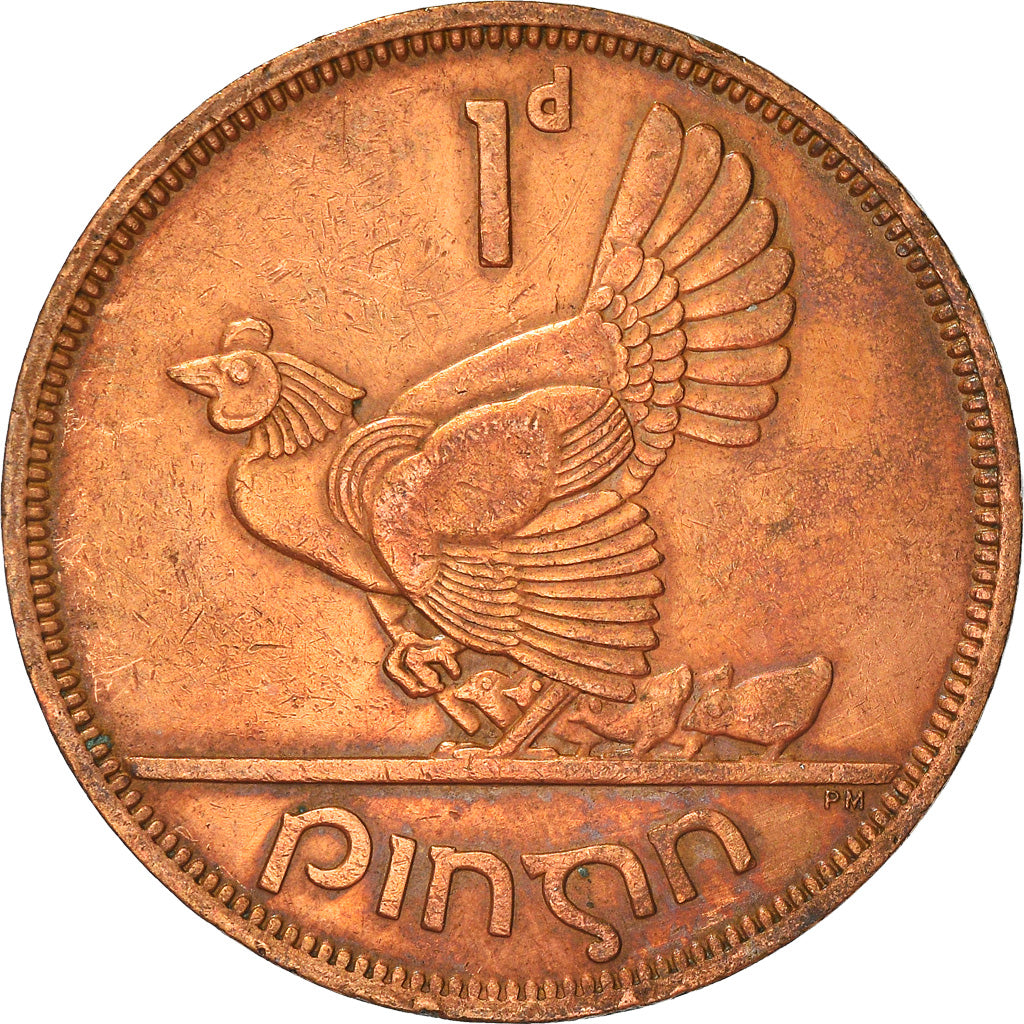 Coin, IRELAND REPUBLIC, Penny, 1964, VF(30-35), Bronze, KM:11