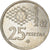 Moneda, España, Juan Carlos I, 25 Pesetas, 1980 (82), MBC+, Cobre - níquel