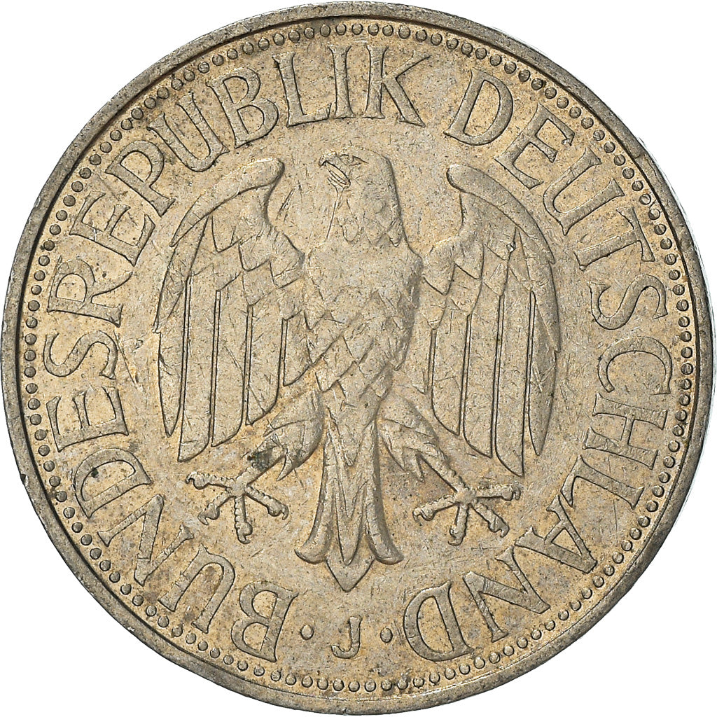 Coin, GERMANY - FEDERAL REPUBLIC, Mark, 1976, Hambourg, VF(30-35)