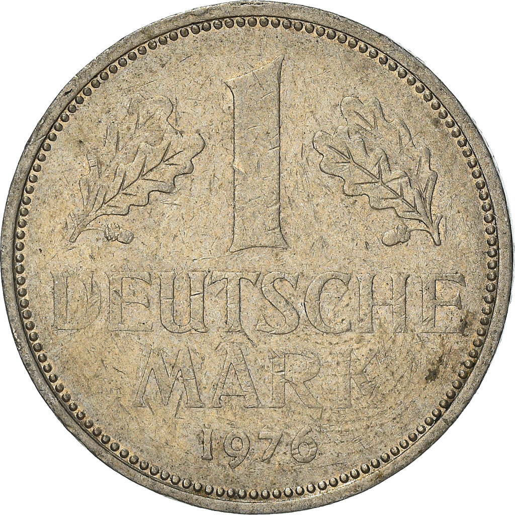 Coin, GERMANY - FEDERAL REPUBLIC, Mark, 1976, Hambourg, VF(30-35)