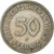 Coin, GERMANY - FEDERAL REPUBLIC, 50 Pfennig, 1949, Munich, AU(50-53)