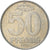 Coin, GERMAN-DEMOCRATIC REPUBLIC, 50 Pfennig, 1971, Berlin, AU(55-58), Aluminum