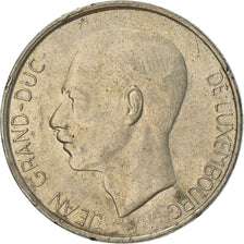 Moneta, Luksemburg, Jean, 5 Francs, 1981, AU(50-53), Miedź-Nikiel, KM:56