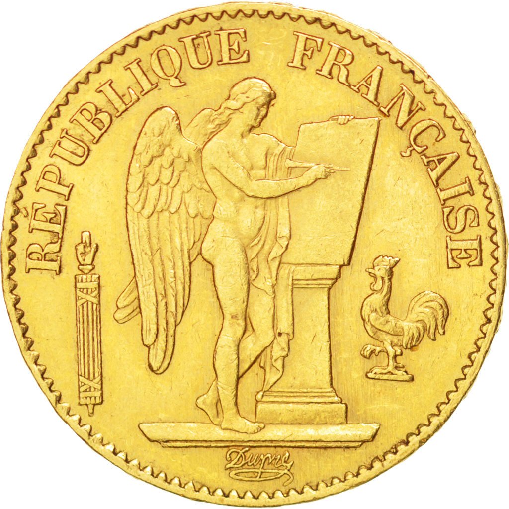 IIIème République, 20 Francs or Génie 1875 A, Gadoury 1063