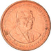 Coin, Mauritius, 5 Cents, 1994, VF(30-35), Copper Plated Steel, KM:52
