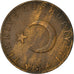 Moneta, Turchia, 10 Kurus, 1964, MB+, Bronzo, KM:891.1