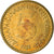 Moneta, Jugosławia, 5 Dinara, 1984, AU(50-53), Mosiądz niklowy, KM:88