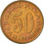 Moneta, Jugosławia, 50 Para, 1973, VF(30-35), Mosiądz, KM:46.1