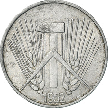 Munten, DUITSE DEMOCRATISCHE REPUBLIEK, Pfennig, 1952, Berlin, ZF+, Aluminium