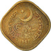 Münze, Pakistan, 5 Paisa, 1967, S+, Nickel-brass, KM:26