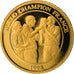 France, Medal, 1998 - World Champion France, Proof, MS(65-70), Gold