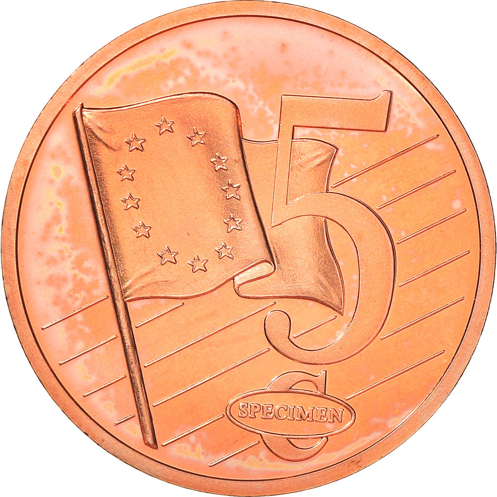 Monaco, Medal, 5 C, Essai-Trial, 2005, MS(64), Copper