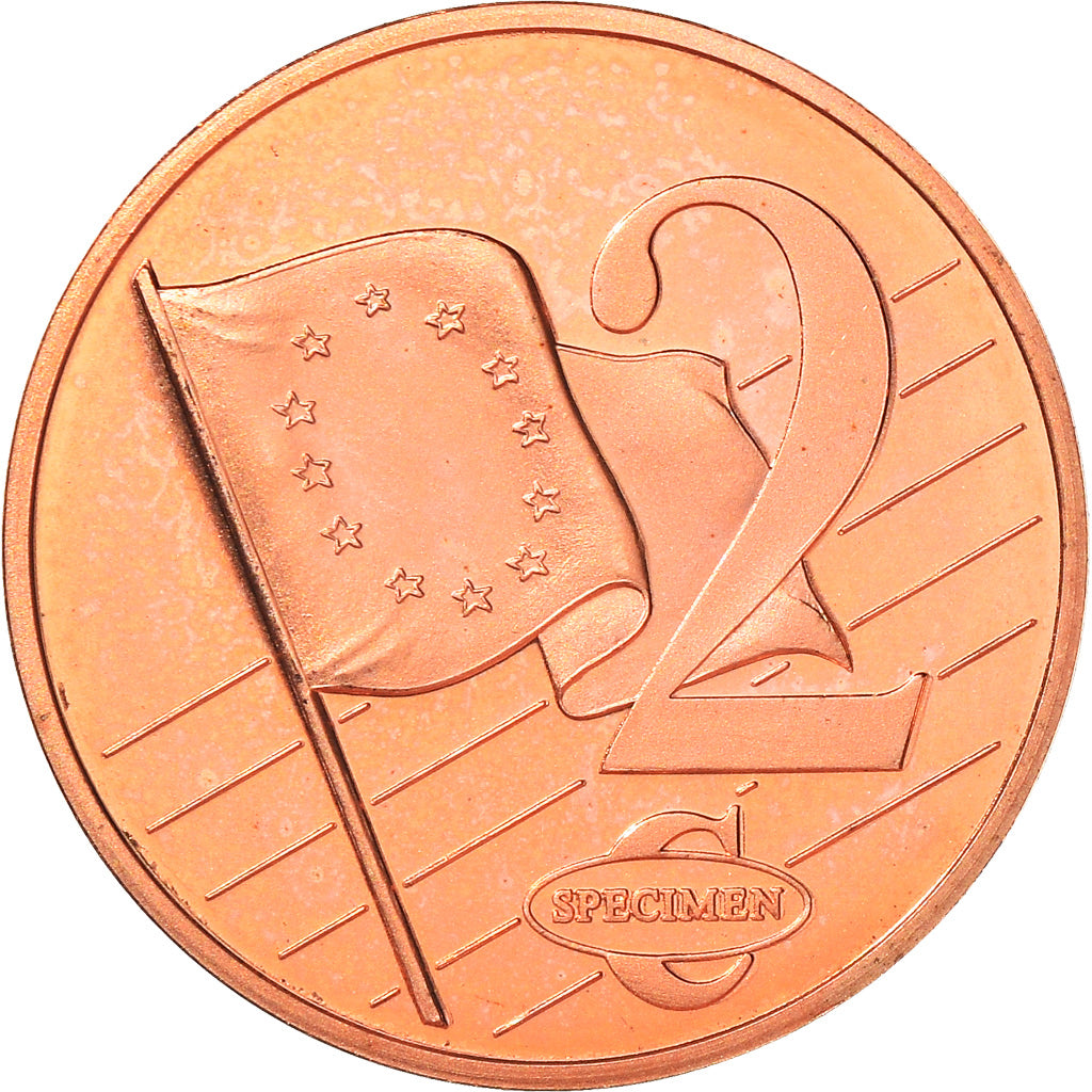 Monaco, medaglia, 2 C, Essai Trial, 2005, SPL+, Rame