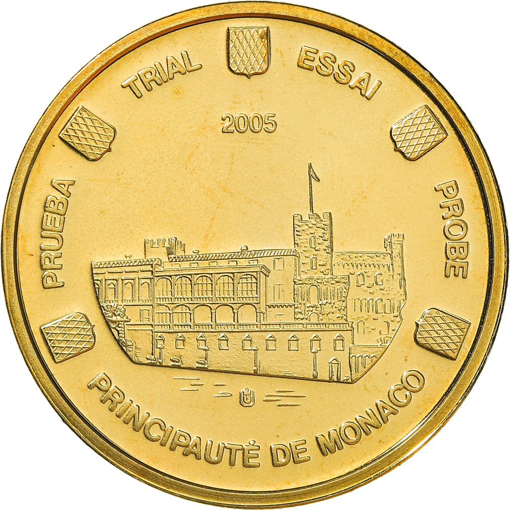Monaco, medaglia, Essai 10 cents, 2005, SPL+, Bi-metallico