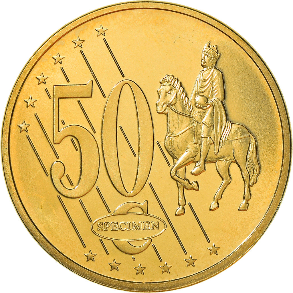 Monaco, medaglia, Essai 50 cents, 2005, SPL+, Bi-metallico