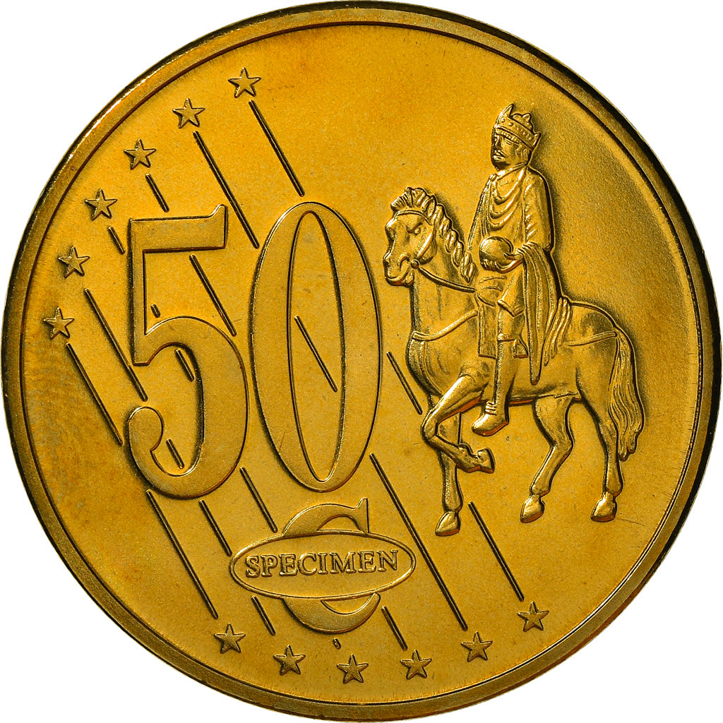 Estonia, Medal, 50 C, Essai Trial, 2003, MS(65-70), Bimetaliczny