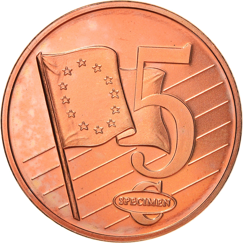 Estonia, Medal, 5 C, Essai-Trial, 2003, Exonumia, MS(65-70), Copper