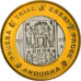 Andorra, Medal, 1 E, Essai-Trial, 2003, MS(65-70), Bimetálico