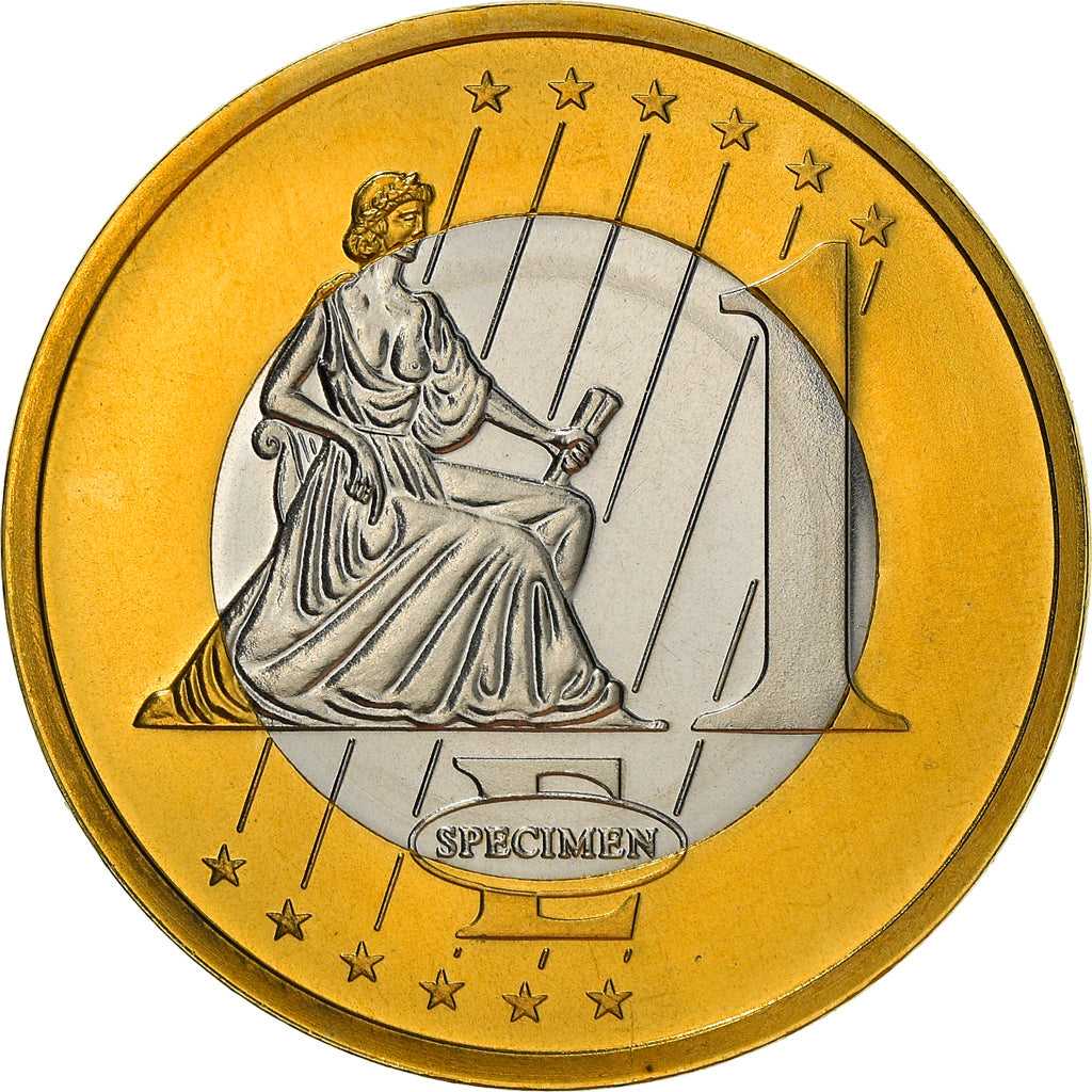 Andorra, Medal, 1 E, Essai-Trial, 2003, MS(65-70), Bimetálico