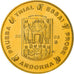 Andorra, medaglia, 10 C, Essai-Trial, 2003, FDC, Doratura in rame-nichel