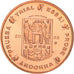 Andorra, medalla, 2 C, Essai Trial, 2003, FDC, Cobre