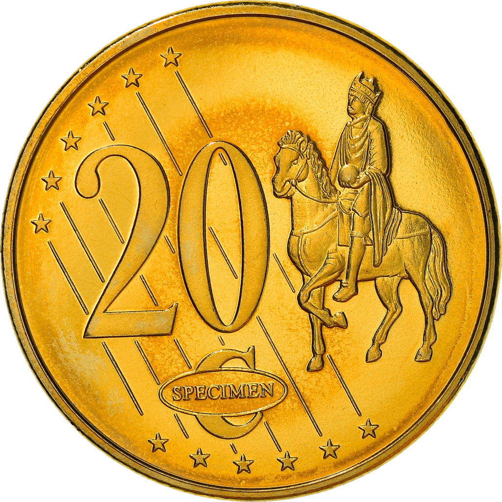 Vaticano, 20 Euro Cent, 2006, unofficial private coin, FDC, Latón