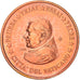 Vaticano, Euro Cent, 2006, unofficial private coin, MS(65-70), Aço Cromado a